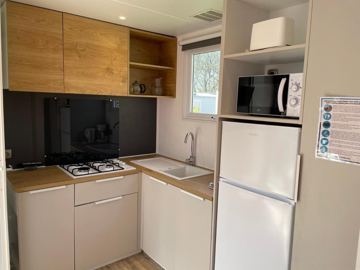Mobilhome Tout Confort R10 Domaine De Lanniron Quimper Luaran gambar