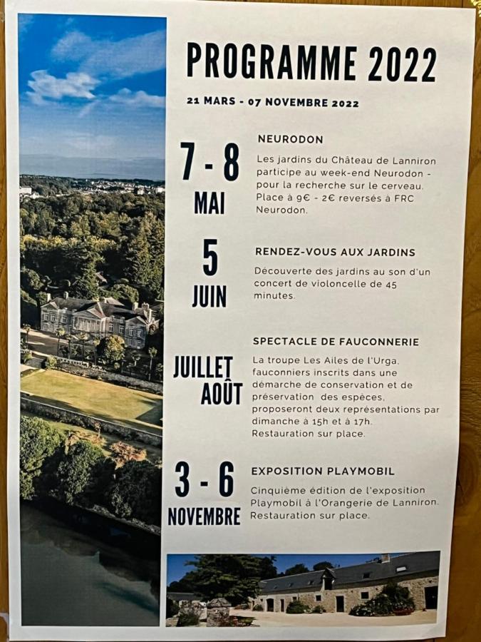Mobilhome Tout Confort R10 Domaine De Lanniron Quimper Luaran gambar